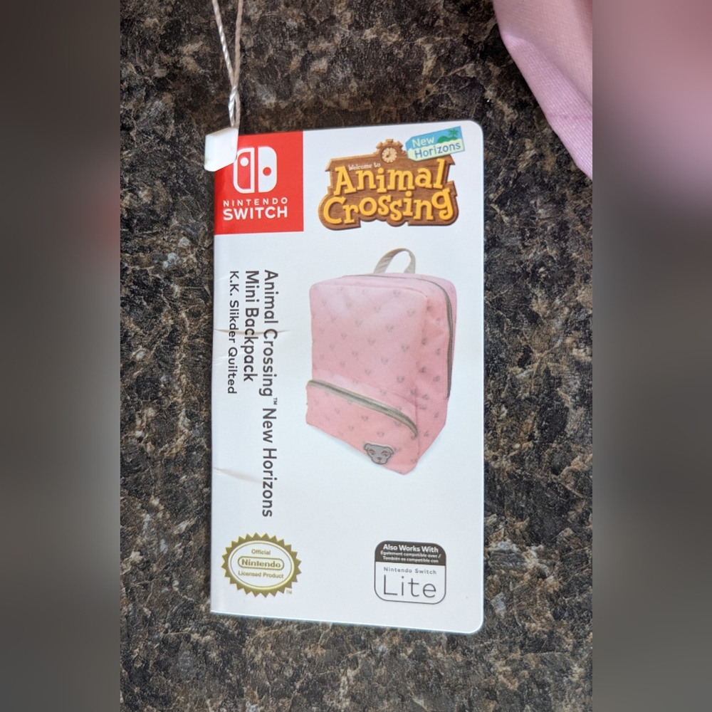 Nintendo Animal Crossing Pink Backpack - Picture 5 of 5